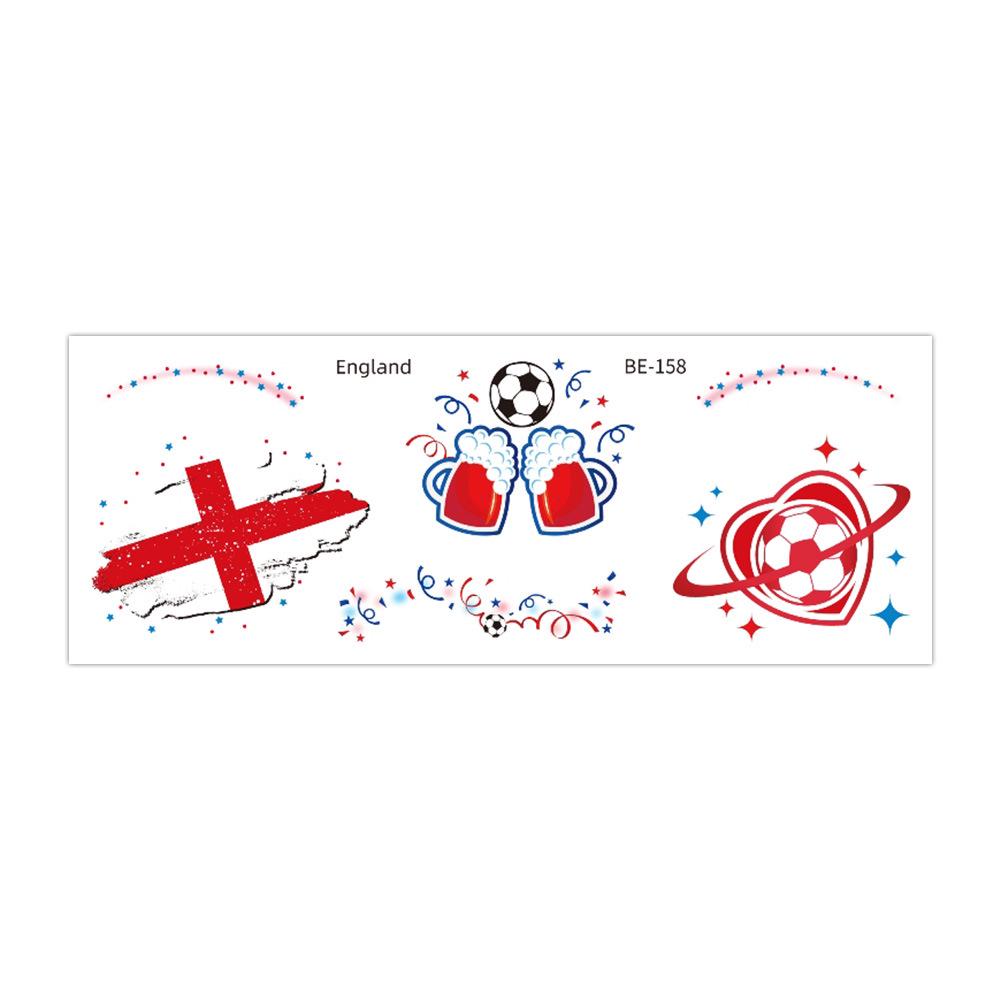 Rikaron Cross-border World Cup Face Tattoo Fan Stickers