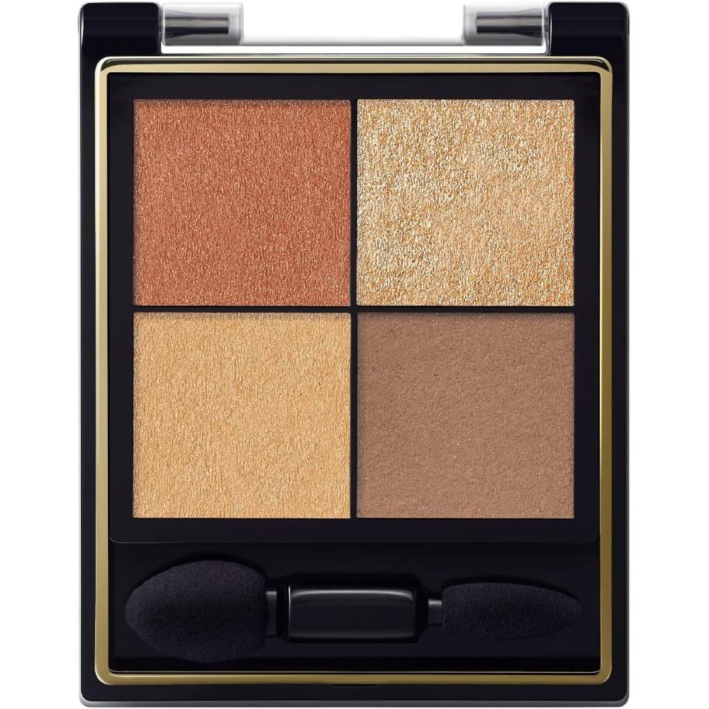 Excel Real Close Shadow Cx05  Fringed Hat  Nuance Color eyeShadow Palette 4 Colors 3 Textures  Gloss  Lame  Matte  Cx05  Fringed Hat 