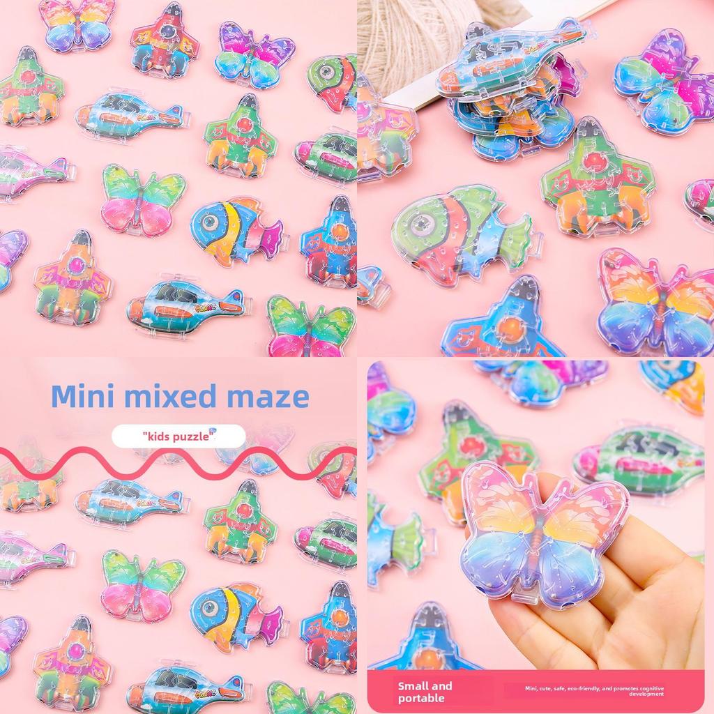 Plastic Brain Kids Teaser Puzzle Bead Maze Toy For Entertainment Development