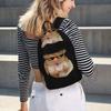Funny Hamster Backpack Hot Sale Daypack Large Capacity Boys Girls BookBag School Bag Shoulder Bags for Men Women