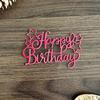 Happy Birthday Carbon Steel Die Cut Templates for Card Making Scrapbooking A0KF