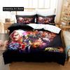 3d Printing Anime The King Of Fighter Bedding Set Boys Girls Twin Queen Size Duvet Cover Pillowcase Bed Kids Adult Home Textile