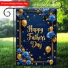 2D 1pc Single Side Garden Ag Happy Father's Day Party Decorations Ag Outdoor Home Yard Ag Summer Party Decorations Ag