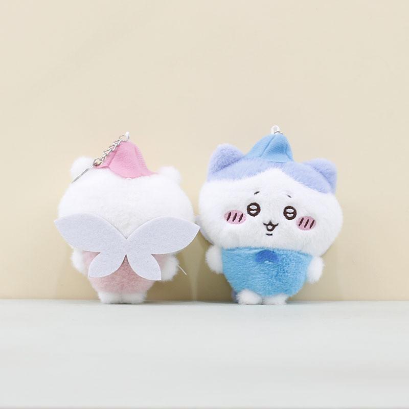 Hachiware Plush Usagi Pendant Pp Cotton Chiikawa Toy Keychain For Toy Collectors