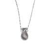 Elegante Silber-Skizzen-Vase Anhänger Halskette - 2025 Kollektion: Vielseitiger High-End-Schmuck für Frauen