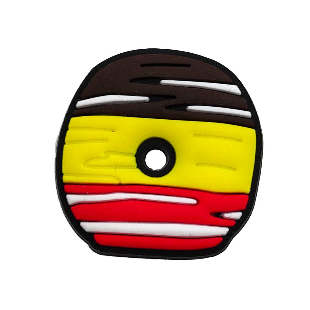 Cartoon-Lebensmittel PVC-Schuhanhänger: 88-teiliges Set für DIY-Dekorationen & Geschenke für Mädchen