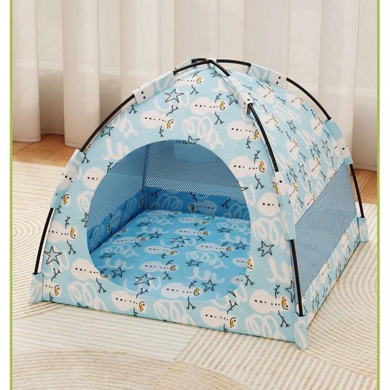 All-Season Washable Pet Tent: Enclosed Shelter for Dogs and Stray Cats