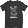 The Killers Music Unisex Fit for Men & Women Quality Cotton T-Shirt Black