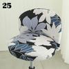 Elastic Arc Chair Cover Bar High Stool Cashier Bank Stool Cover  Kitchen Chair Cover Dining Home Decor Seat Cover