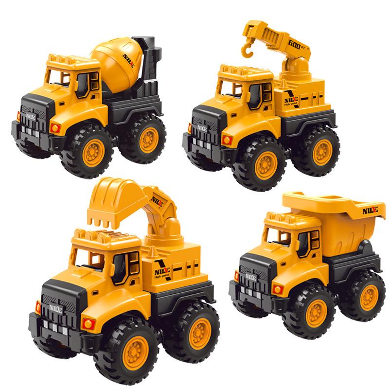 

Детская инерционная игрушечная машинка: Экскаватор, Бетономешалка, Самосвал - Идеально для мальчиков и подарков для детского сада