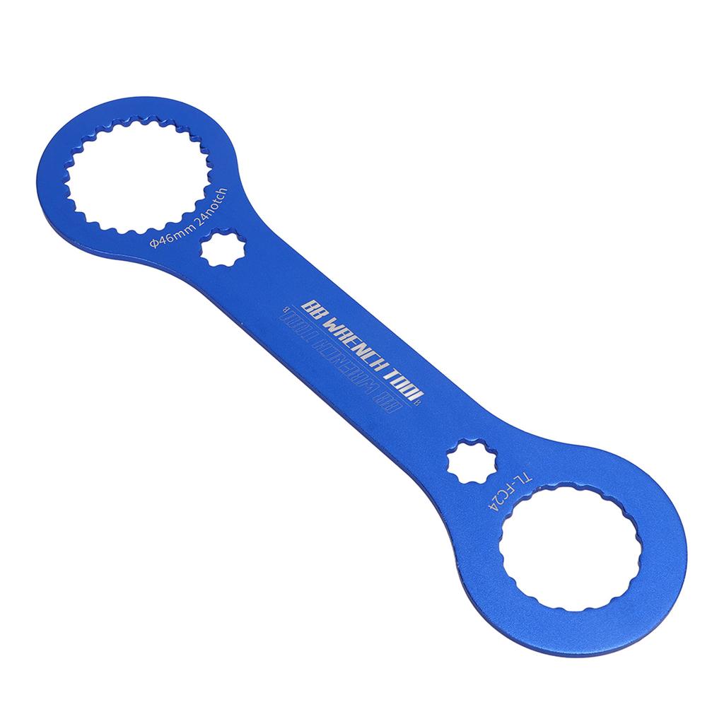 Bicycle Front Fork Wrench Integrated Hollow Aluminium Alloy Disassembly Spanner for Road Bike