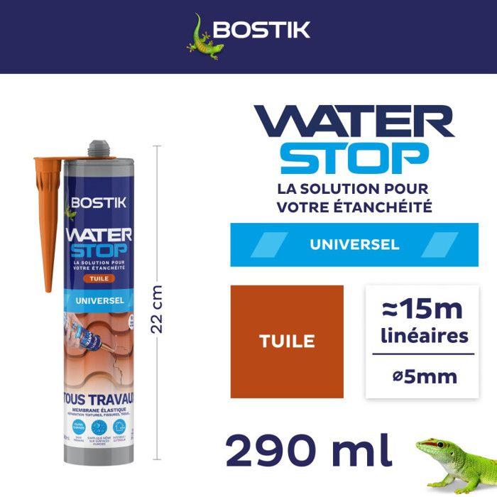 Waterstop tuile mastic cartouche 290ml - bostik
