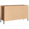 Vidaxl Chest of Drawers, Old Wood, 100X36X60 Cm, Wood-Based Material
