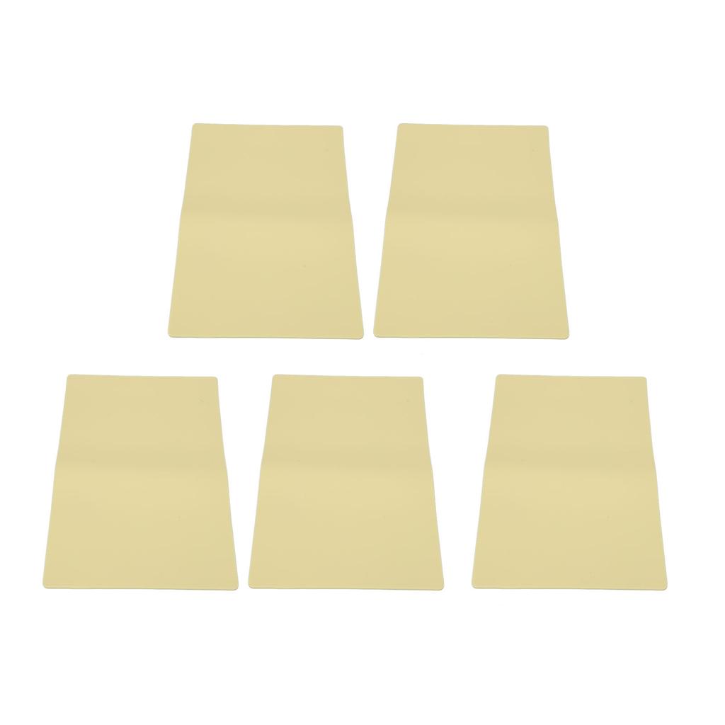 5pcs Thick Tattoo Practice Skin Blank Fake Supplies Double Available for Makeup Eyebrows