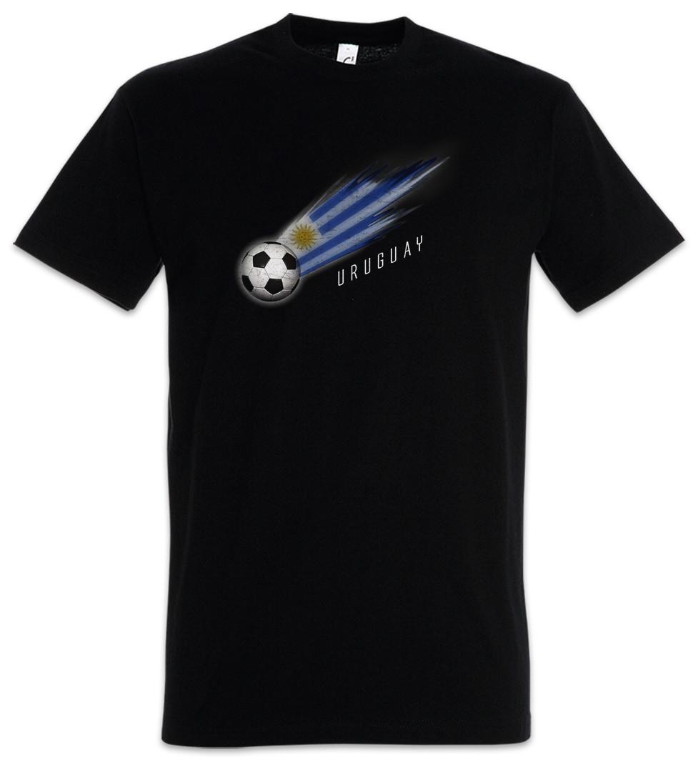 Uruguay Football Comet I T-Shirt Mens Womens Tees Top uruguayan Soccer Flag Banner World Championship L