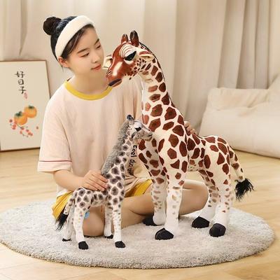 Giraffe Doll Plush Toy Simulated Rag Doll Doll Zoo Gift Children's Gift