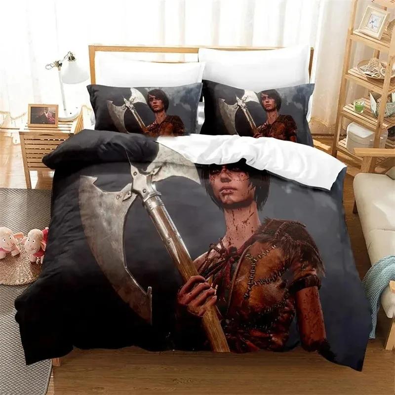 Baldurs Gate 3 Game 3D New Duvet Cover Pillowcase Bedding Set Adult Boy Girl Bedroom Decoration Children Single Double Large