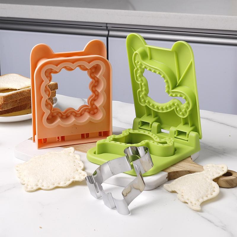 Sandwich Cutter And Sealer Sandwich Making Cutter Sealer Sandwich Making Cutter Cookie Maker Cutter For School Picnics Vacations