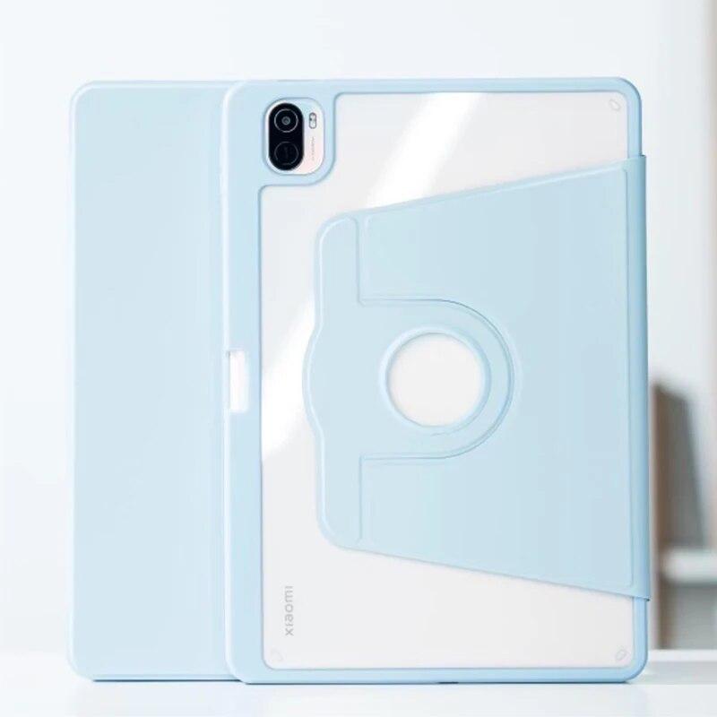 Flip Leather Case for XiaoMi MiPad 5 6 Mi Pad 5 6 Pro 11 with Pen Slot 360° Rotation for RedMi Pad 10.61''2022 Sleep/Wake Stand Shockproof Cover