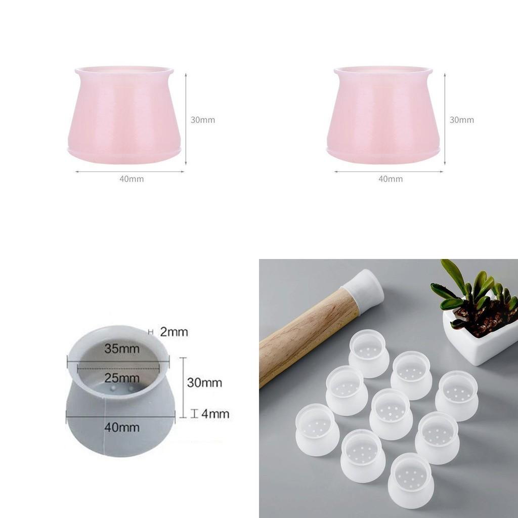 Durable Tpr Table Foot Cover With Anti-slip Silent Thickened Chair Leg Cap Floor Protector