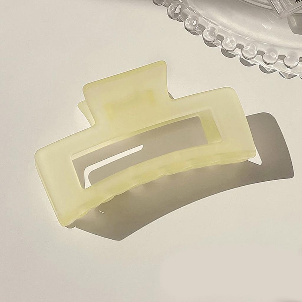 Large Hair Claw Clip for Women 3.5inch Hair Clamps for Thick and Long Hair Non-slip Square Jaw Clip for Curly Hair