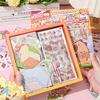 50 Styles Miniature Scene Landscape Stickers Three-Dimensional House Stickers Toys Girls Birthday Gifts
