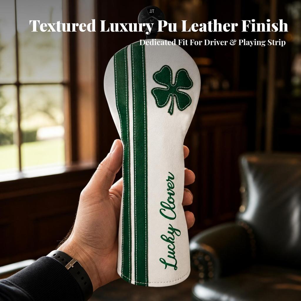 Golf Club Head Cover | guarding PU Material, straightforward pullon Design, Headcover, for
