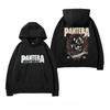 Zimní mikina s kapucí Pantera Band Cowboys From Hell Grafická mikina Unisex Pánská Dámská Mikina Vintage Dlouhý rukáv Dárek pro fanoušky Streetwear