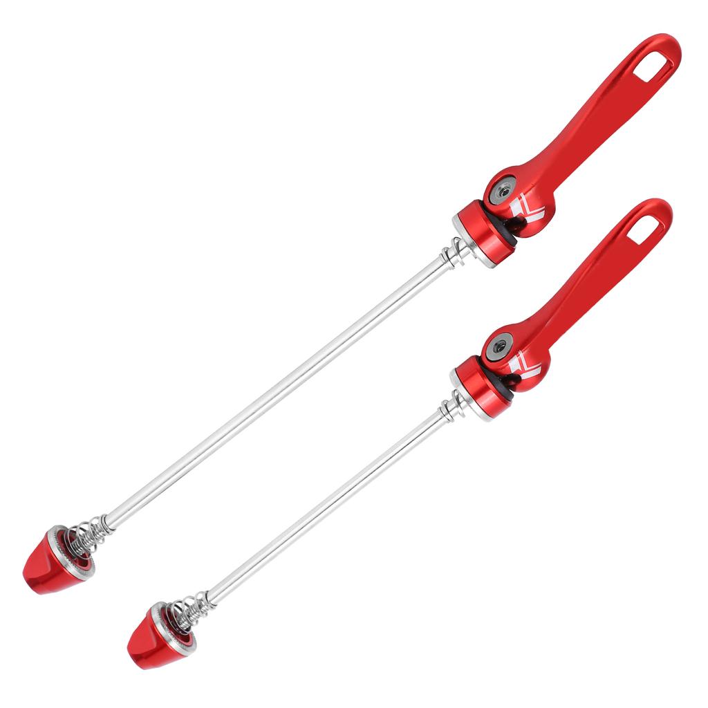 Bolany Bicycle Hub Quick Release Skewer Lever Aluminum Alloy 100mm Rear 135m M Rear PartsRed