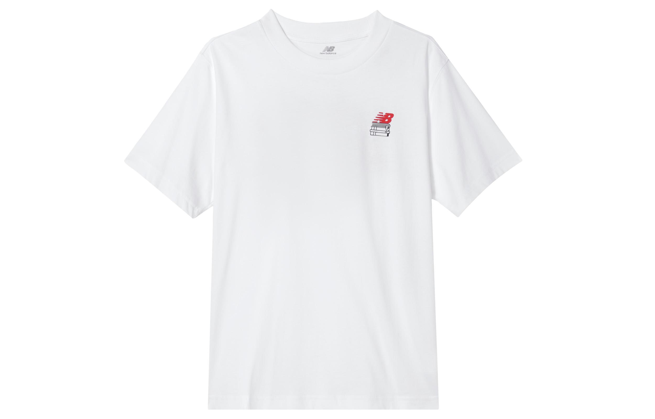 New Balance T Shirt Men s White MT41586-WT S