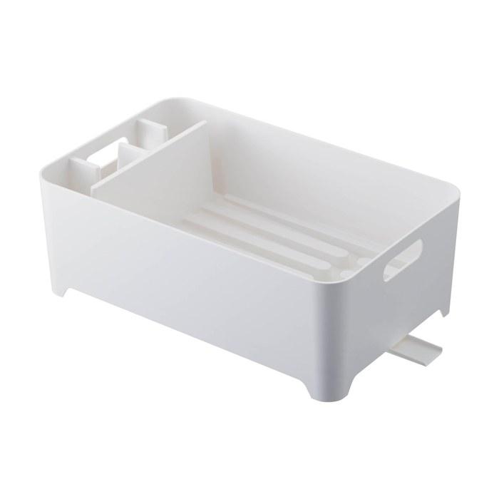 Yamazaki Tower Drain Basket White, Approx. W38xD24xH13cm, 2452