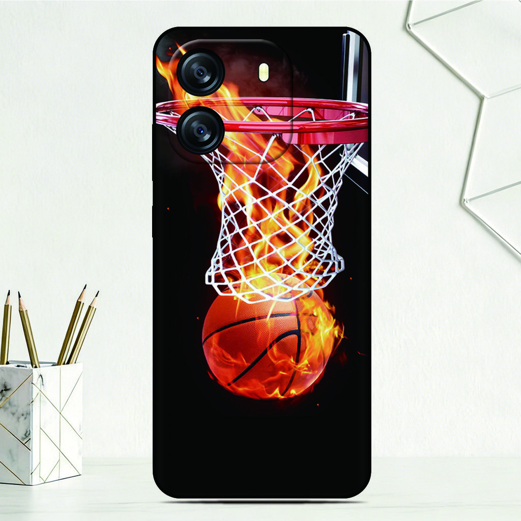Basketball Sport Phone Case For Blackview Wave 6C Printing Pattern 6 C Black Back Cover Soft Silicone Protective Fundas Wave6C