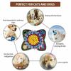 Dog Snuffle Pet Mat Sniffing Treat Foraging Puzzle Feeder Toy Nose Pad Training