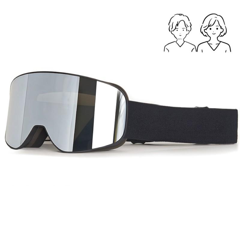 Dual-Layer Anti-Fog Ski Goggles With Prescription Lens Compatibility Snow Sports Cycling Outdoor Activities