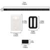 Swimming Pool Solar Cover Fixing Kit - 8 Solar Cover Straps - Solar Cover Strap Kit - Cover Reel Fixing