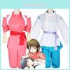 Costume de Cosplay de Haute Qualité Spirited Away Nigihayami Kohakunushi Chihiro Ogino Dans des Couleurs Élégantes