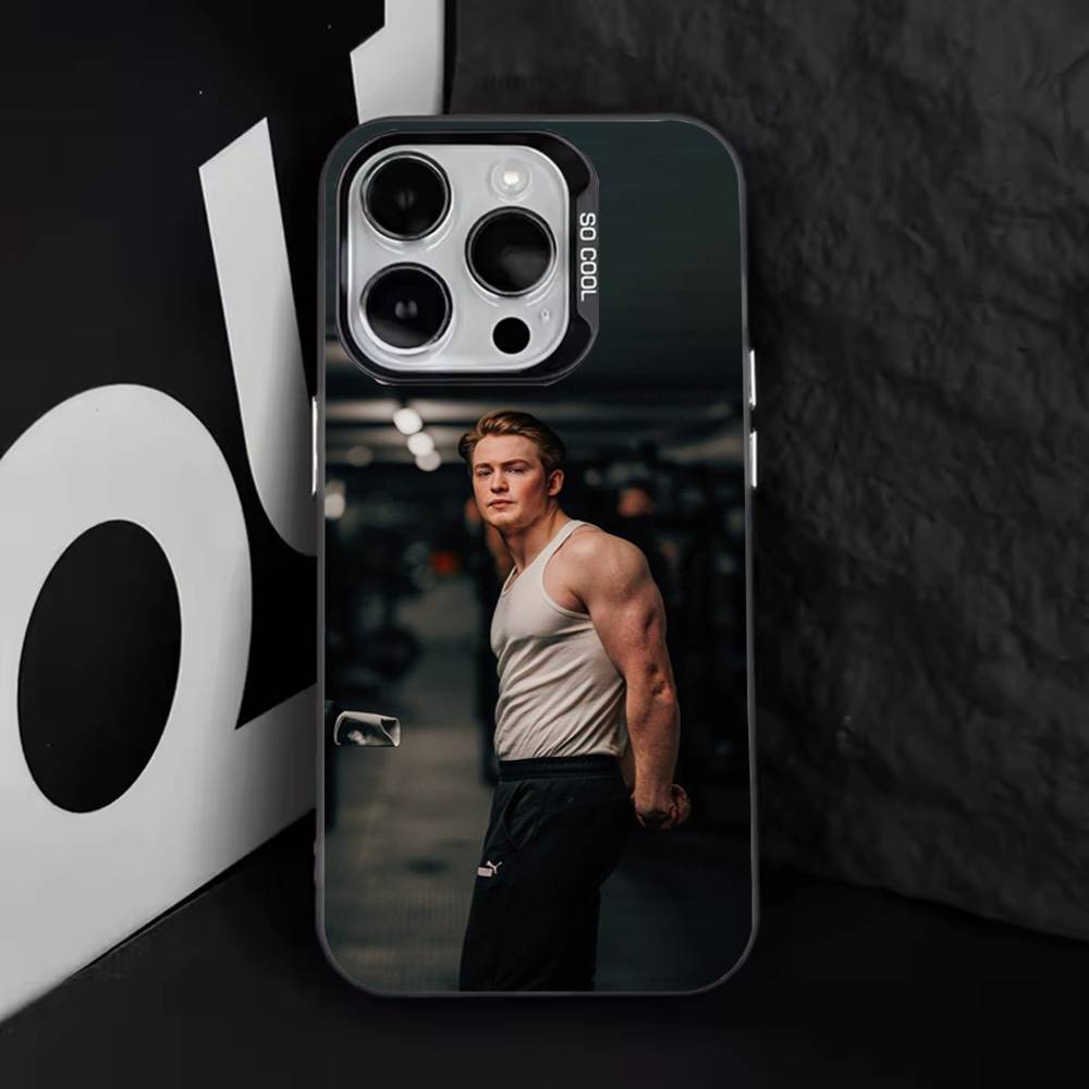 

Actor Kit C-Connor Phone Case For iPhone 16,15,14,13,12,11,8,7,Pro,Max,Plus,Mini,XS,SE Anti Fall Black Matte Hard iPhone16e