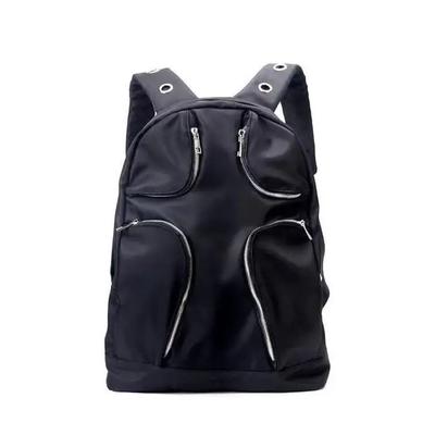 Zaino Unisex Nylon Alta Capacità Moda Cinturino Intagliato Moda Stile di Strada Zaino ad Alta Capacità