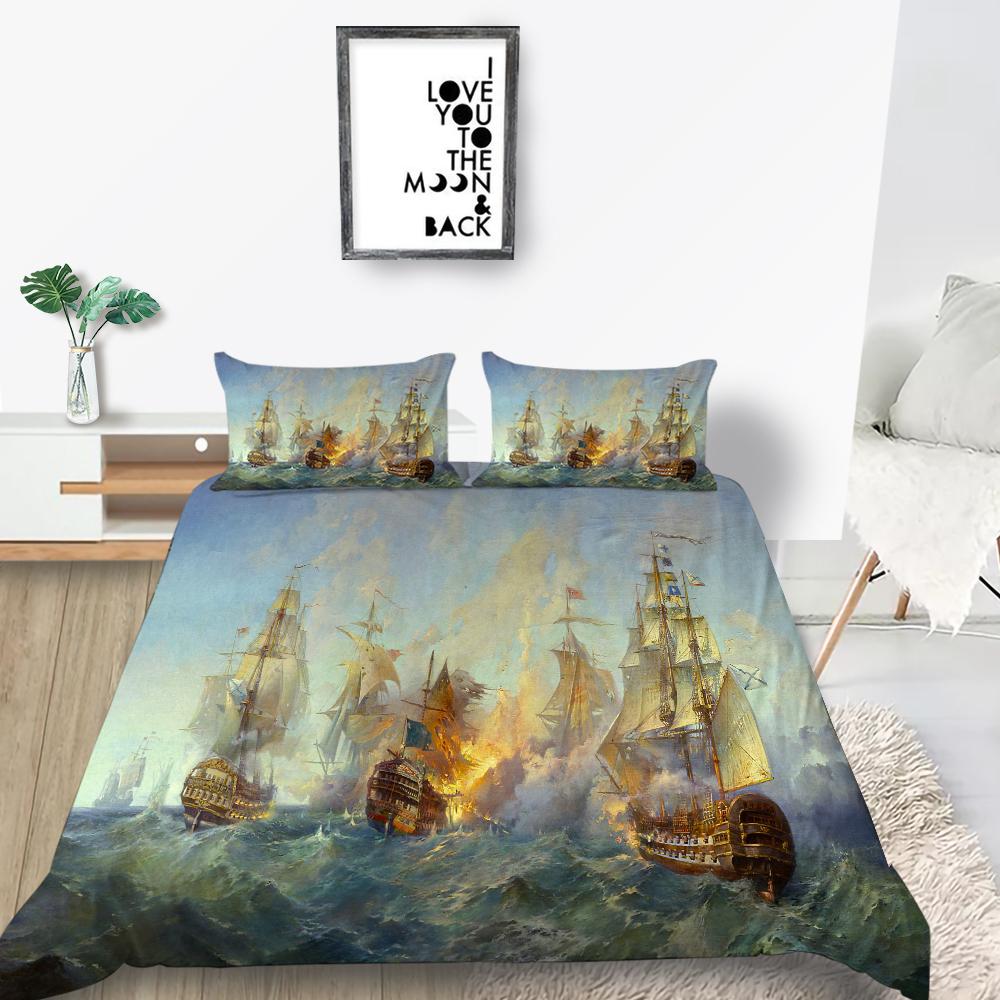 3D Digital Printing Home Bedding Set Quilt Cover Pillow Cover Home Bedding Set AU/EU/US Full Size Single/Double Bed Home Furniture
