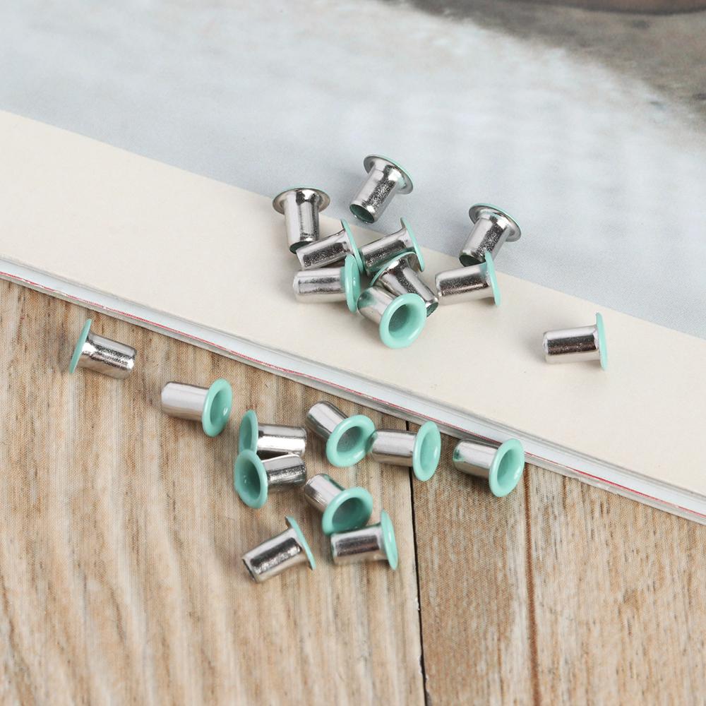 20Pcs 1mm/2.5mm Colorful Metal Eyelet Buttons Ultra-small Shoes Clothes Belt Buckle DIY Dolls Buckles Doll Bags Sewing Accessori