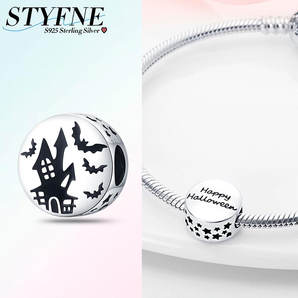 Exquisite Skull Man Castle Blood Night Butterfly Fantasy Pendant Copper Charms Fit Original Bracelet Women Diy Jewelry Gift