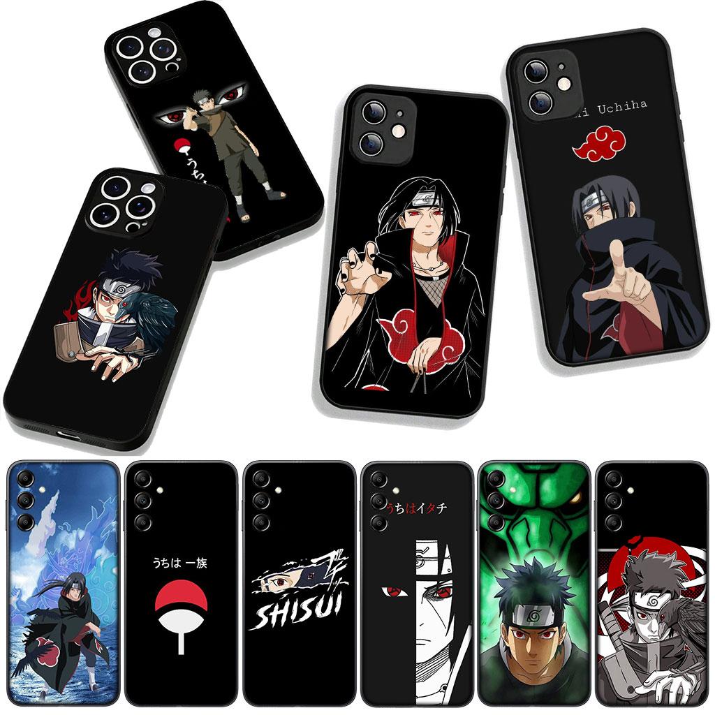Cover for Apple iPhone 17 16 11 Pro XS Max XR 6 7 8 Plus + 16E SE 2020 2022 Air 5 Case Itachi Uchiha Shisui Narutos Akatsuki