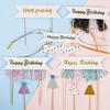 Mini Birthday Hat & Banner Cake Decorations - Internet Celebrity Style Baking Accessories