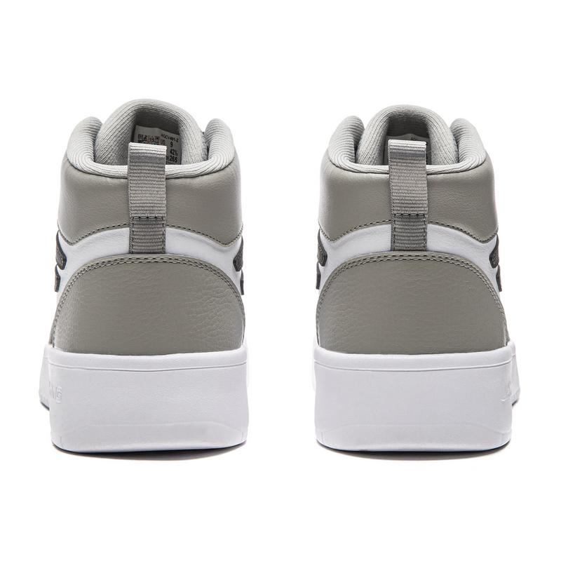 Men's Sneakers Li-Ning Skate Shoes Men's High-top Lunar Surface Gray/Standard White/Obsidian Gray