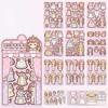 Papper Girls Dress Up Decorative Stickers Multicolor Handbook Stickers  for Kids
