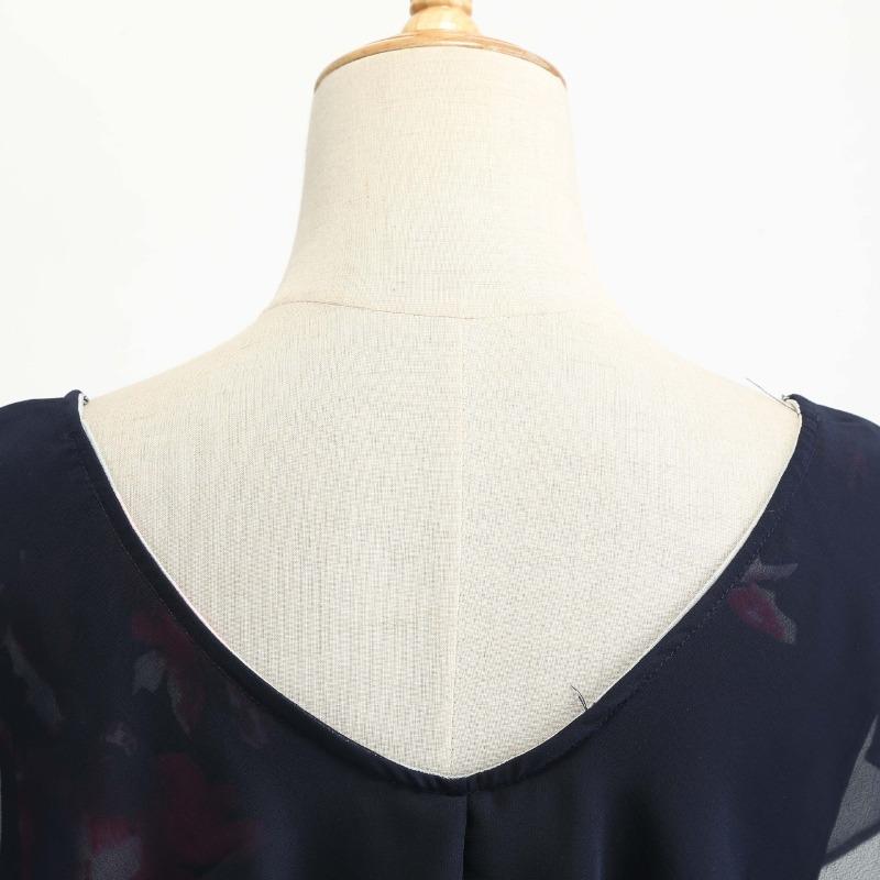 Fashion Women Floral Print Sleeveless Short Mini Dress Party Dress