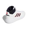 Adidas Gametaker Mesh Shock Absorbing Non-Slip Durable High-Top Retro Basketball Shoes Men Sneakers White GZ4852