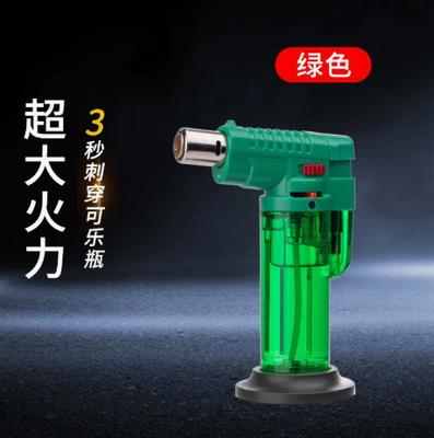 Windproof Blue Flame Torch Lighter - Flame Lighter for Candles, Grilling and DIY