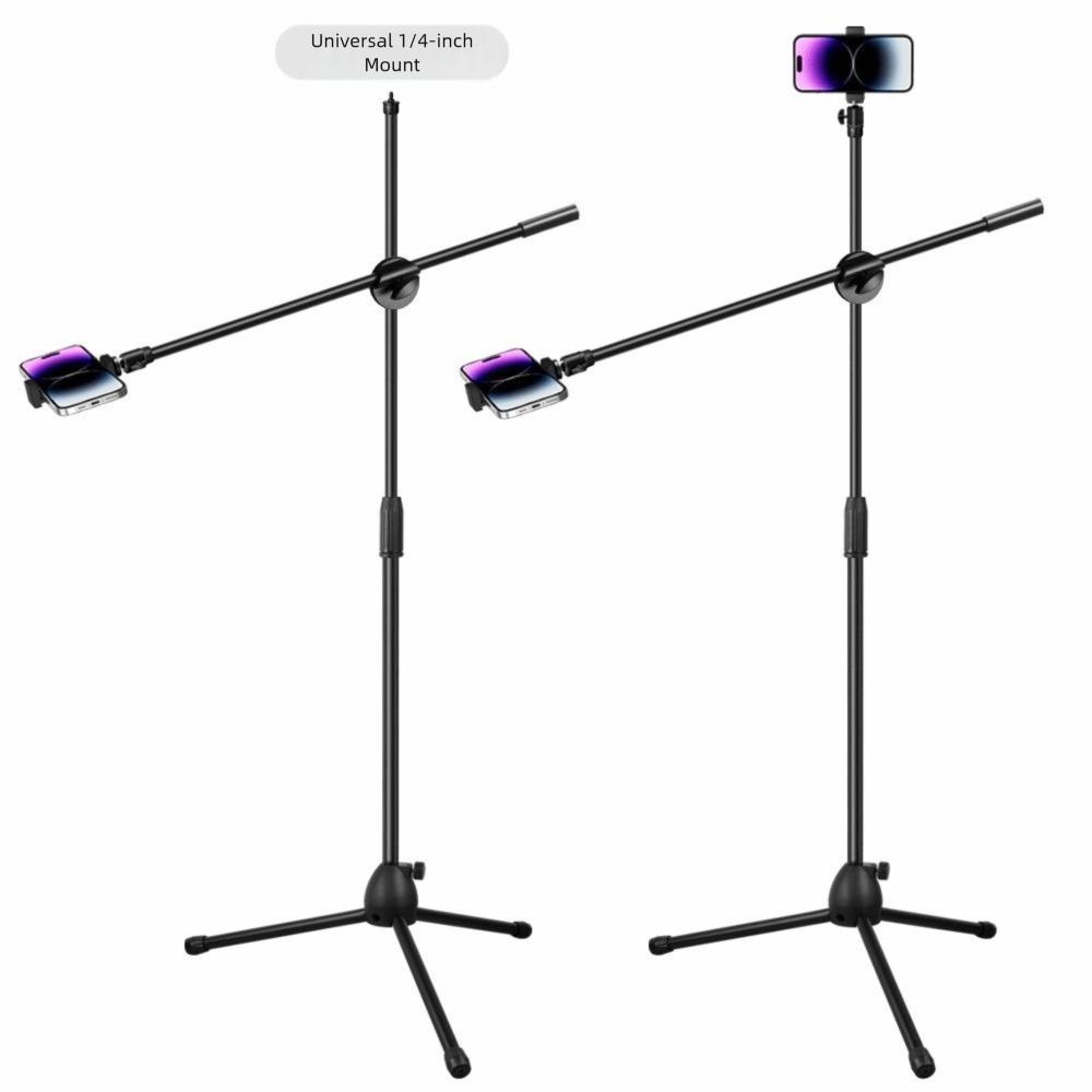 

Height Adjustable Mobile Stand 360° Rotatable Photography Stand Photo/Video/Live