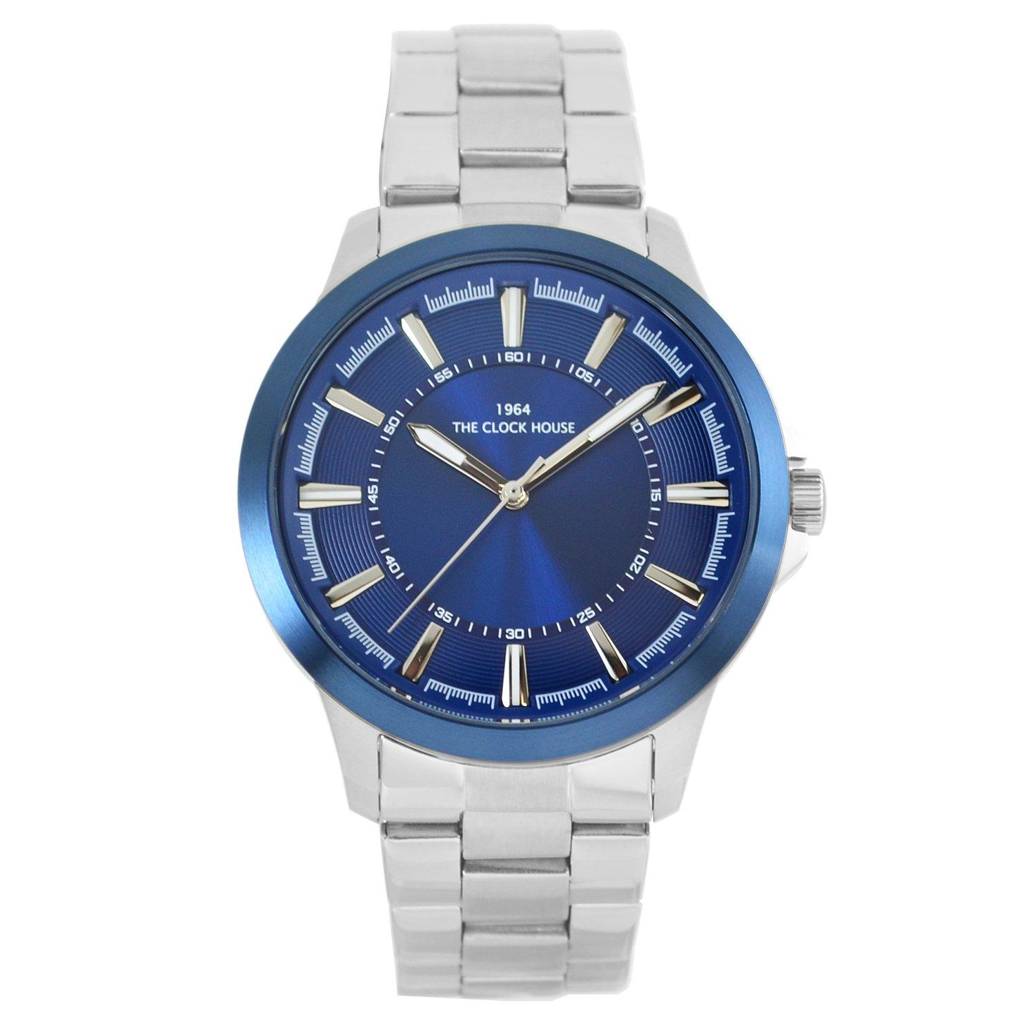 

THE CLOCK HOUSE Мужские часы в стиле бизнес-кэжуал MBC5001-NV1A